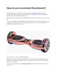 All Terrain Hoverboards UK