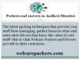 Welcarepackers - Packers and movers in Andheri Mumbai  Movers and packers in Andheri Mumbai  Local, domestic and international packers in Mumbai PowerPoint PPT Presentation