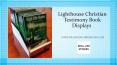 Lighthouse Christian Testimony Book Displays  PowerPoint PPT Presentation