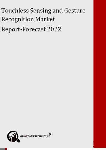 touchless sensing and gesture recognition market