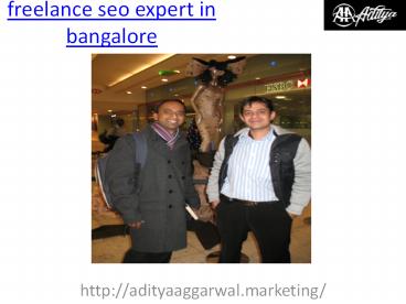 Who is the best freelance seo expert in bangalore