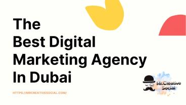Top Digital Media Agency In Dubai