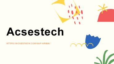 sap ariba services in hyderabad