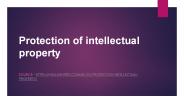 Protection of intellectual property
