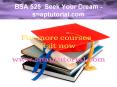BSA 525  Seek Your Dream -  snaptutorial.com PowerPoint PPT Presentation