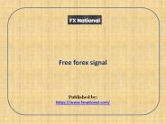 Free forex signal