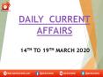 Daily Current Affairs in  english 2020 PowerPoint PPT Presentation