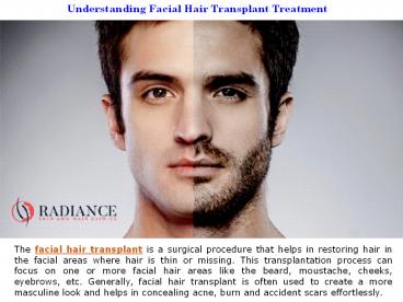 Understanding Facial Hair Transplant Treatment