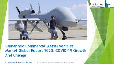 PPT – (2020-2030) Unmanned Commercial Aerial Vehicles Market Size ...