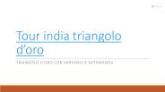 Tour india triangolo d’oro