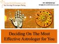 Picking a Specific Best Astrologer in India PowerPoint PPT Presentation