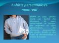 t-shirts personnalisés PowerPoint PPT Presentation