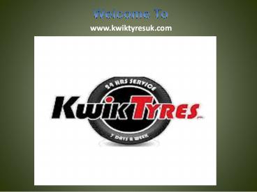 24 Hour Mobile Tyre Fitting and Locking Wheel Nut Removal