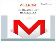 Gmail Account Herstellen
