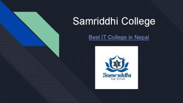 Top IT College in Nepal