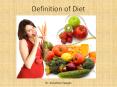 Dr. Jonathan Spages - Definition of Diet PowerPoint PPT Presentation