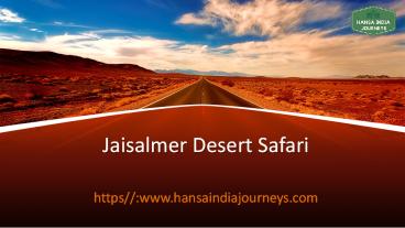 Jaisalmer Jeep Safari