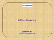 Affiliate Marketing