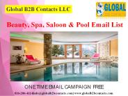 Beauty, Spa, Saloon & Pool Email List