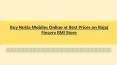 Buy Nokia Mobiles Online at Best Prices on Bajaj Finserv EMI Store