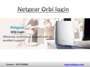 Netgear Orbi login Steps