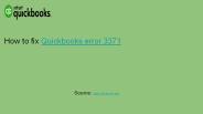How to fix Quickbooks error 3371 (1)