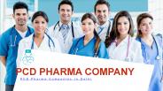 Pcd pharma franchise company