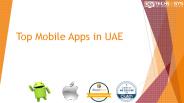 Top mobile apps in uae