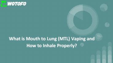 What is MTL Vaping? (1)