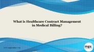 Healthcare Contract Management