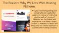 The Reasons Why We Love Web Hosting Platform. PowerPoint PPT Presentation