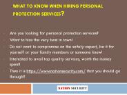 Security Guard Services in Miami,Florida