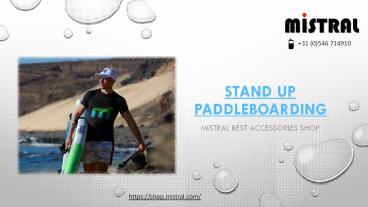 Stand up Paddleboarding