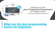 What are the java programming basics for beginners PowerPoint PPT Presentation