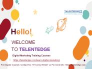 Online Digital Marketing Courses