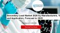 Secondary Lead Market 2020 by Manufacturers, Type and Application, Forecast to 2025 PowerPoint PPT Presentation