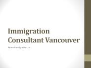 Immigration Consultant Vancouver - Novusimmigration ca