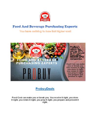 Save Thousands $$$ in Food Cost