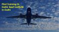 Commercial Pilot Training In Delhi: Become A Pilot PowerPoint PPT Presentation
