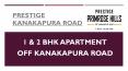 Prestige 1 and 2 BHK Apartment near Off Kanakapura Road PowerPoint PPT Presentation