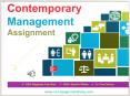 Contemporary Management Assignment Help By MBA And Ph.D. Experts PowerPoint PPT Presentation