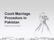 Court Marriage Procedure in Lahore - Perform Court Marriage in Lahore Legally