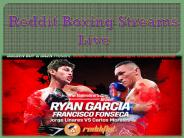 Reddit Boxing Streams Live
