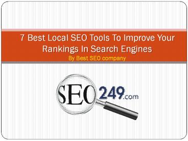 Best SEO company