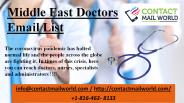 Middle East Doctors Email List