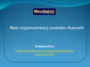 Best cryptocurrency youtube channels
