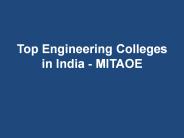 Top Engineering Colleges in India - MITAOE