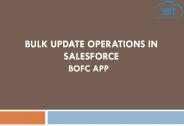 Bulk Update Operations in Salesforce using BOFC App
