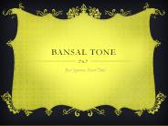 Bansal Tone- Japanese Tone Hand Tool Set