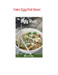 Keto Egg Roll Bowl PowerPoint PPT Presentation